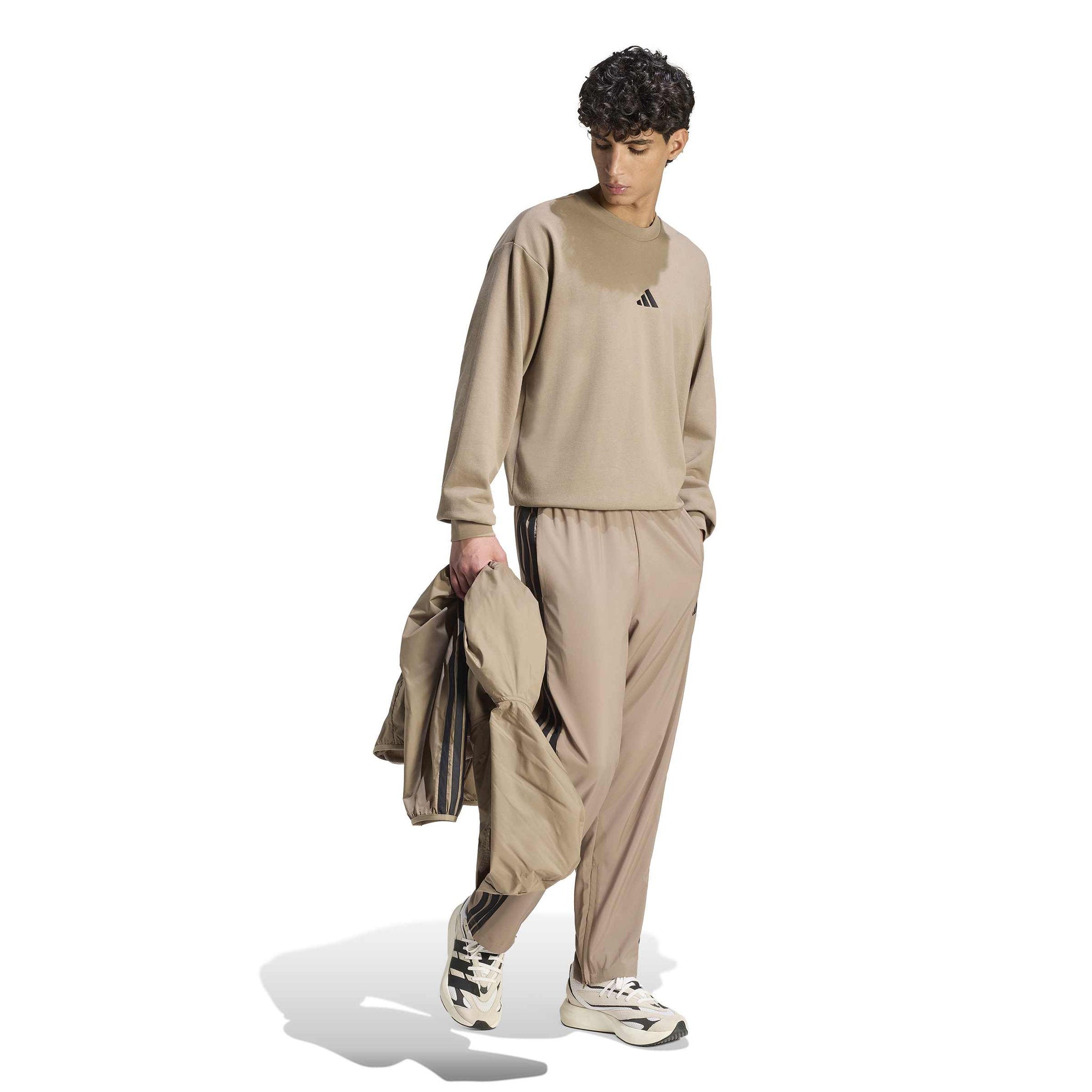 adidas Essentials Feel Cozy French Terry Mens Sweatshirt