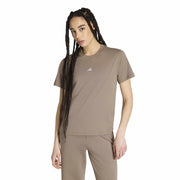 adidas Essentials Small Logo Womens Cotton Tee