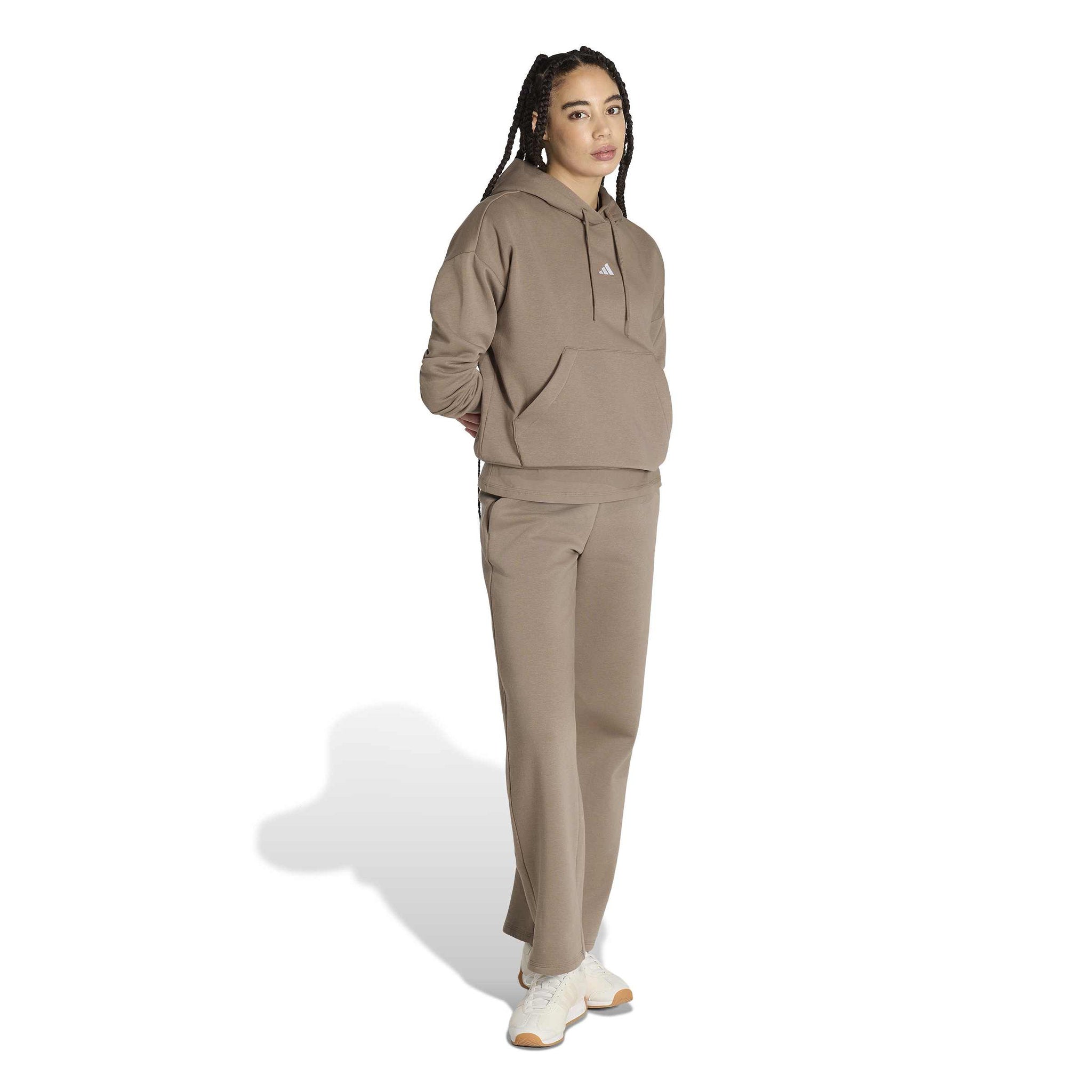 adidas Essentials Small Logo Feel Cozy Womens Hoodie
