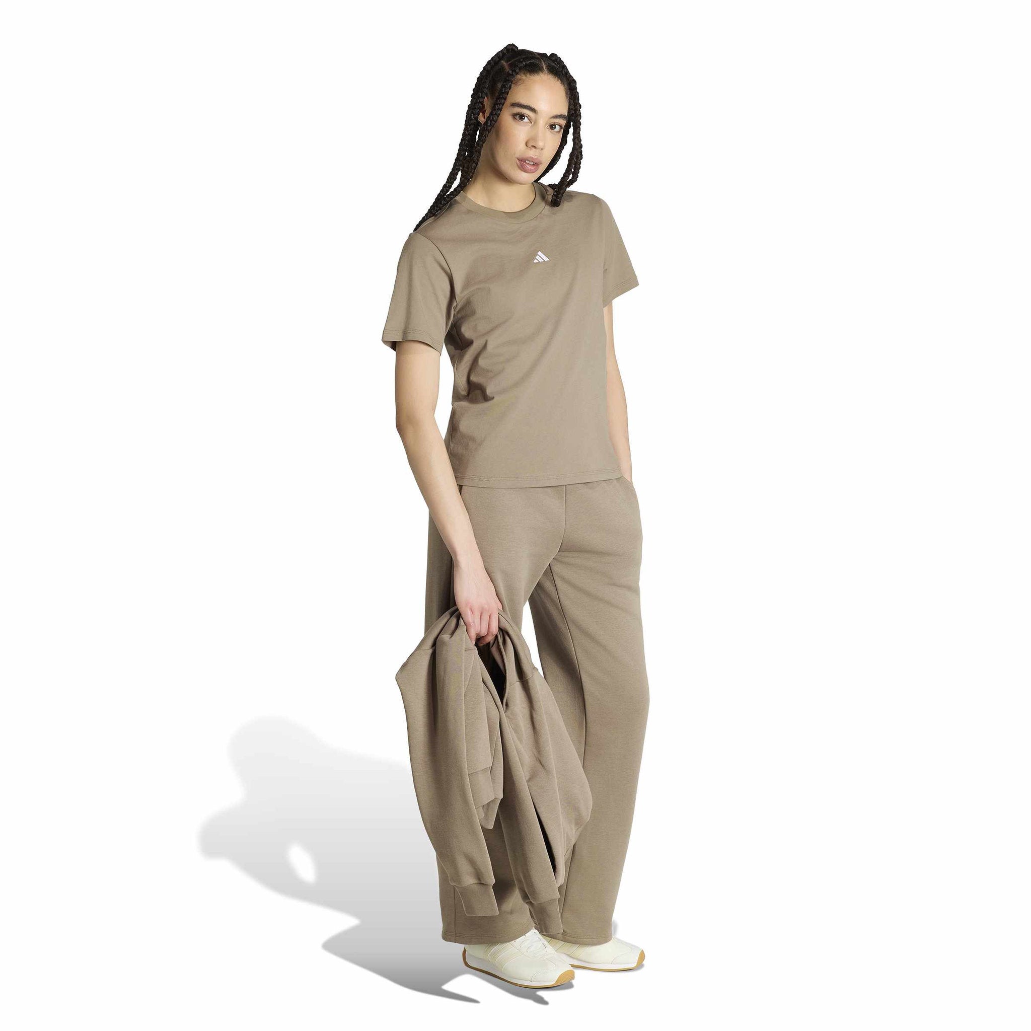 adidas Essentials Feel Cozy Open-Hem Womens Joggers