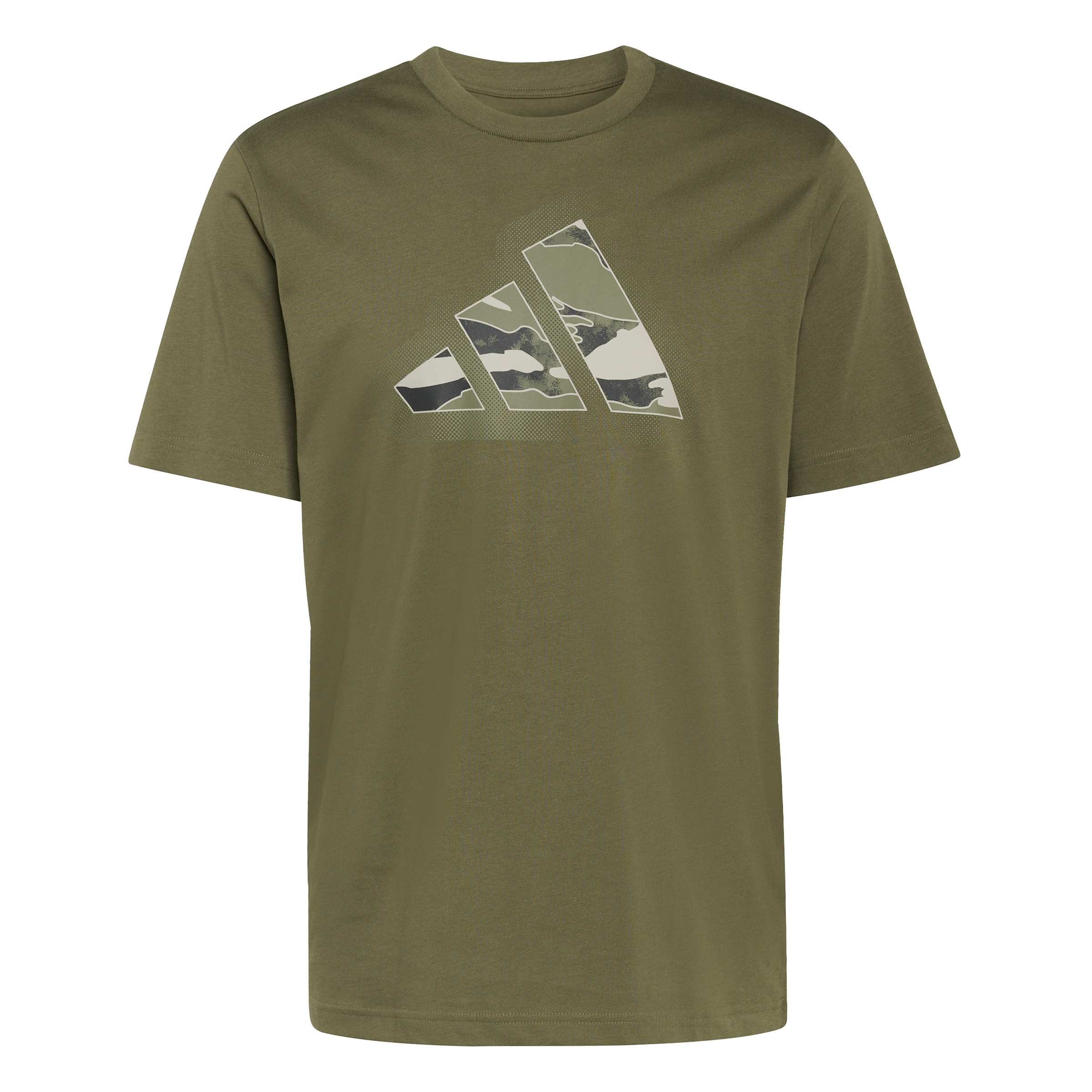 adidas Camo Modern Logo Mens Graphic Tee