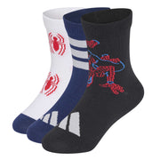adidas Marvel Spider-Man Kids Socks 3 Pack