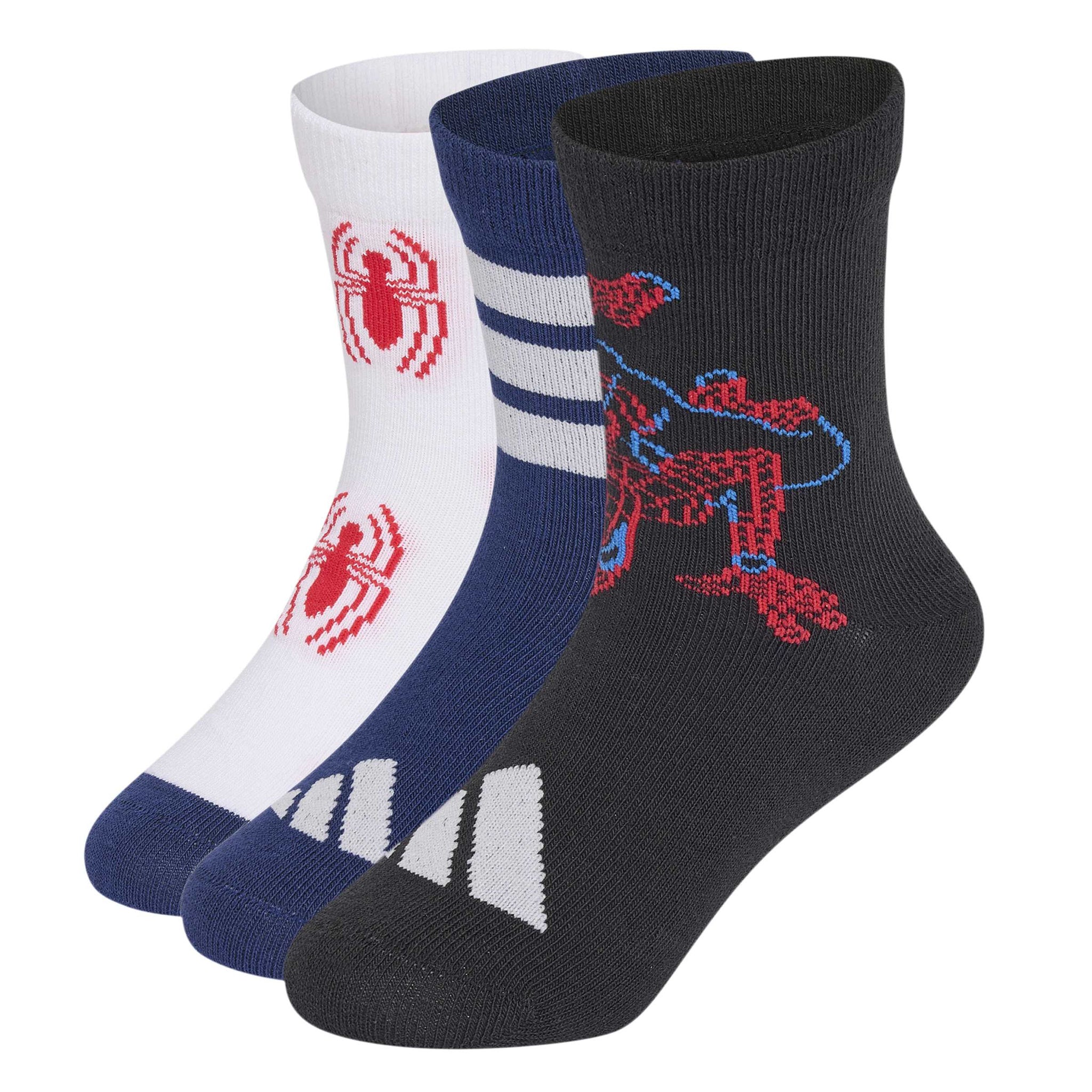 adidas Marvel Spider-Man Kids Socks 3 Pack