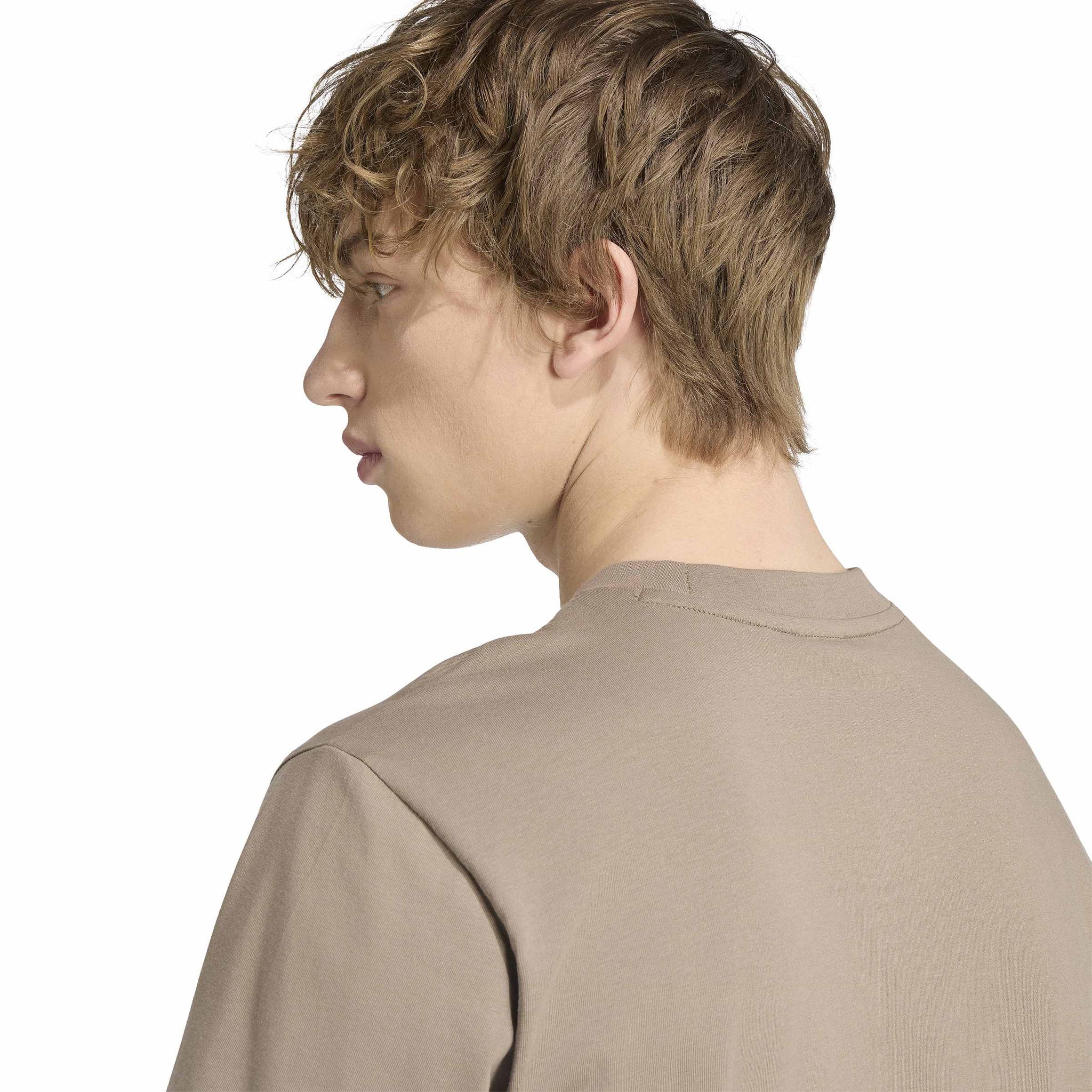 adidas Essentials Small Logo Single Jersey Mens Tee