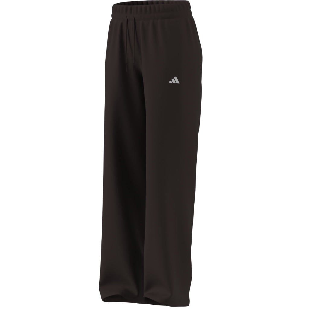 adidas Essentials Small Logo Feel Cozy Womens Open-Hem Pants