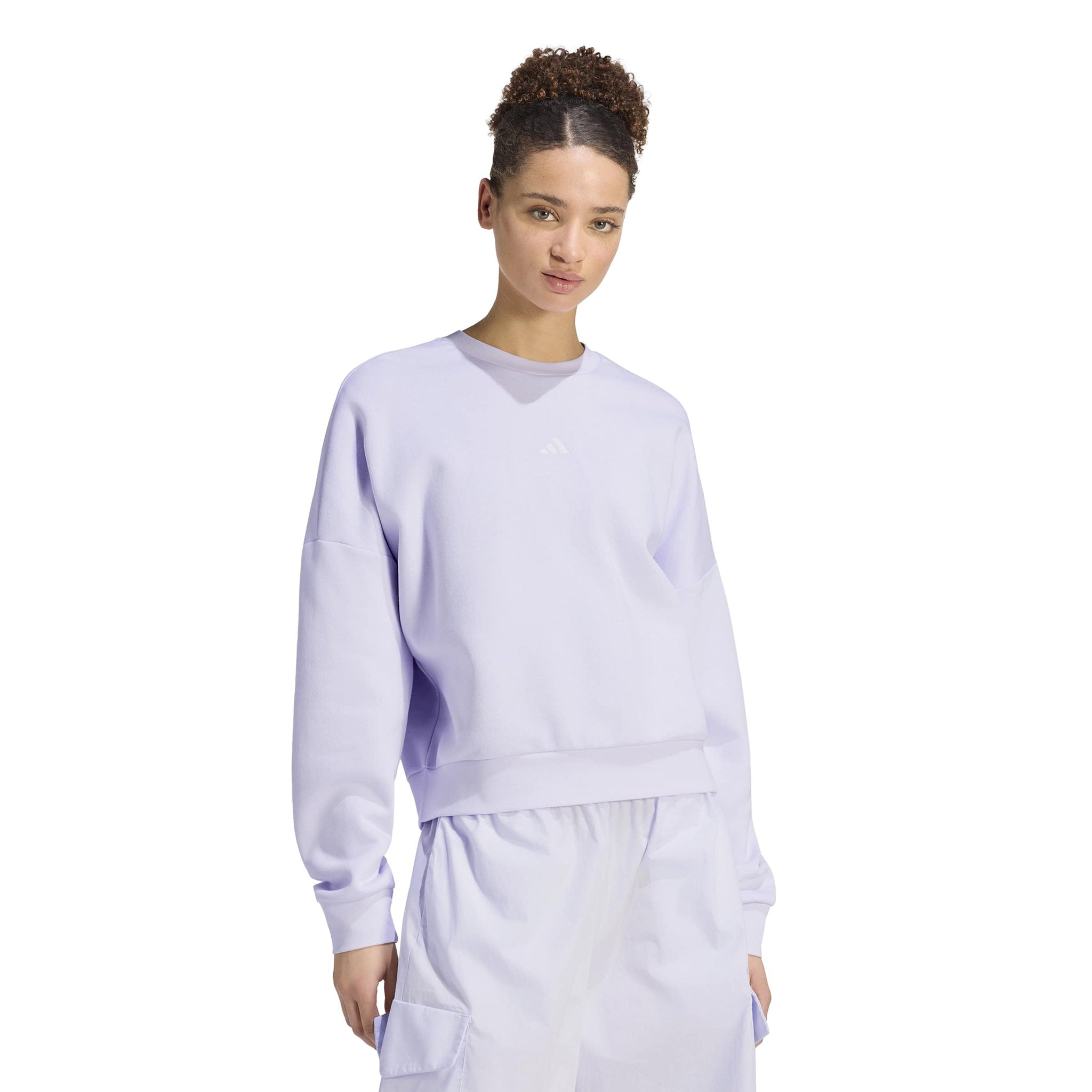 adidas Essentials Small Logo Feel Cozy Womens Sweatshirt