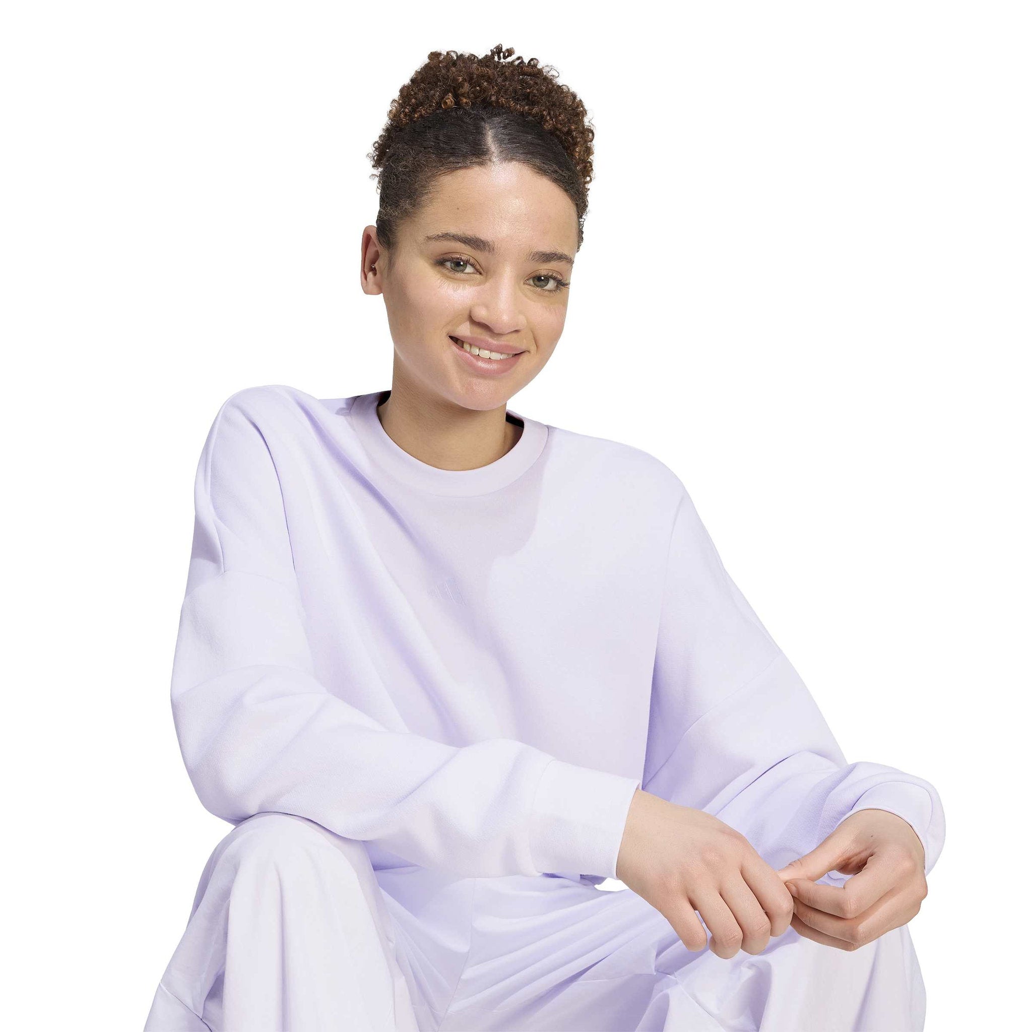 adidas Essentials Small Logo Feel Cozy Womens Sweatshirt