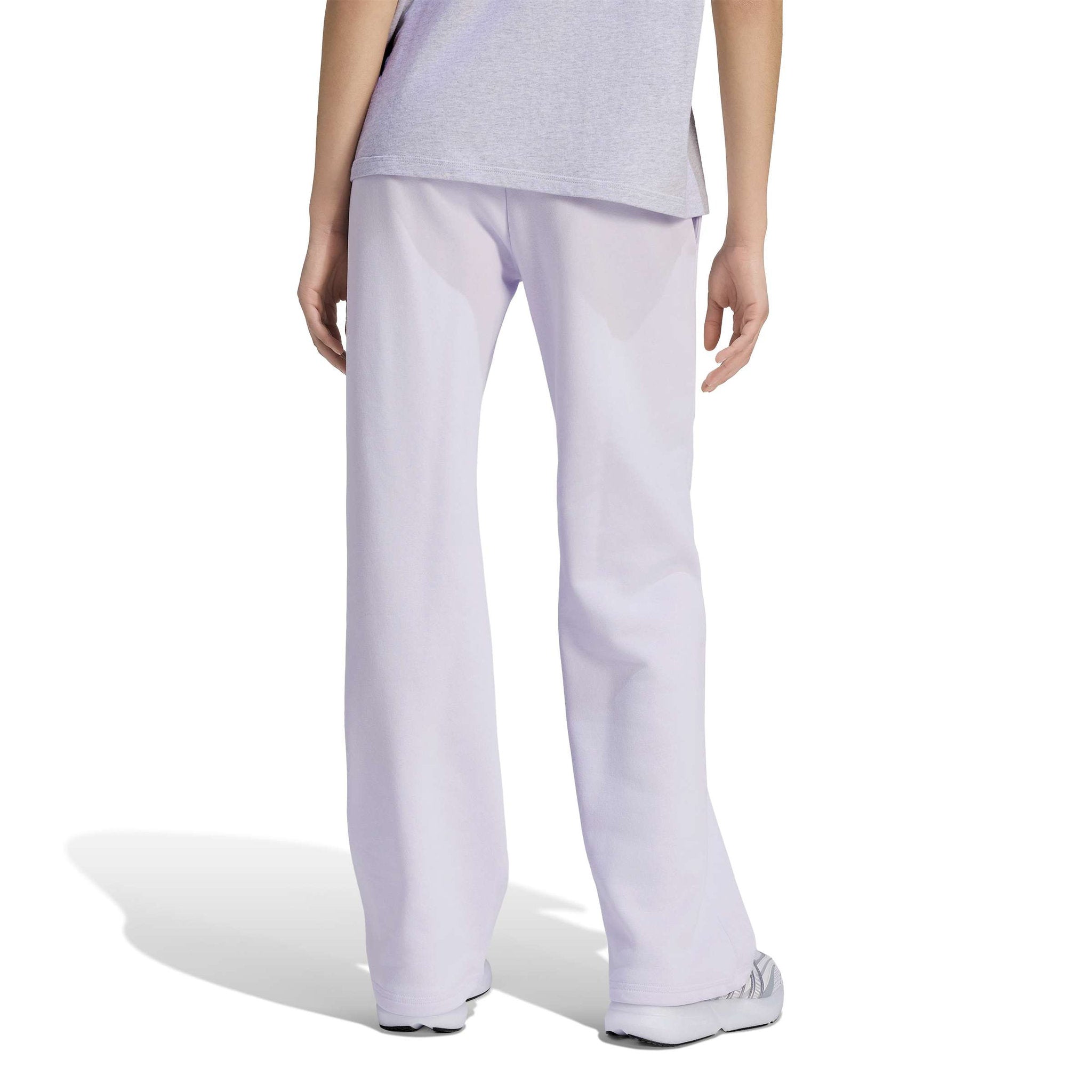 adidas Essentials Small Logo Feel Cozy Womens Open-Hem Joggers