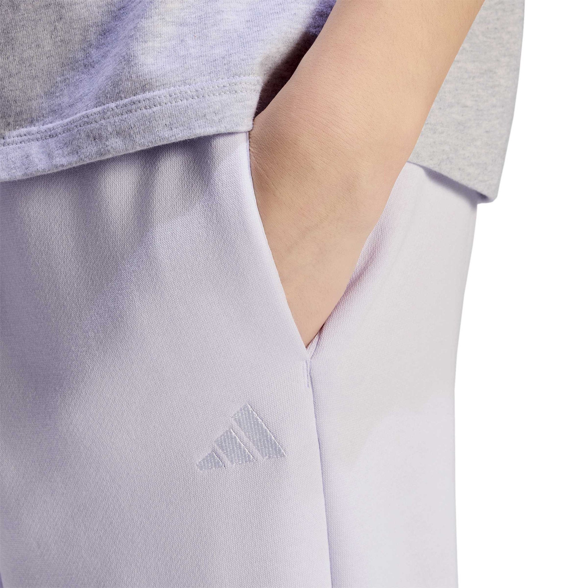 adidas Essentials Small Logo Feel Cozy Womens Open-Hem Joggers