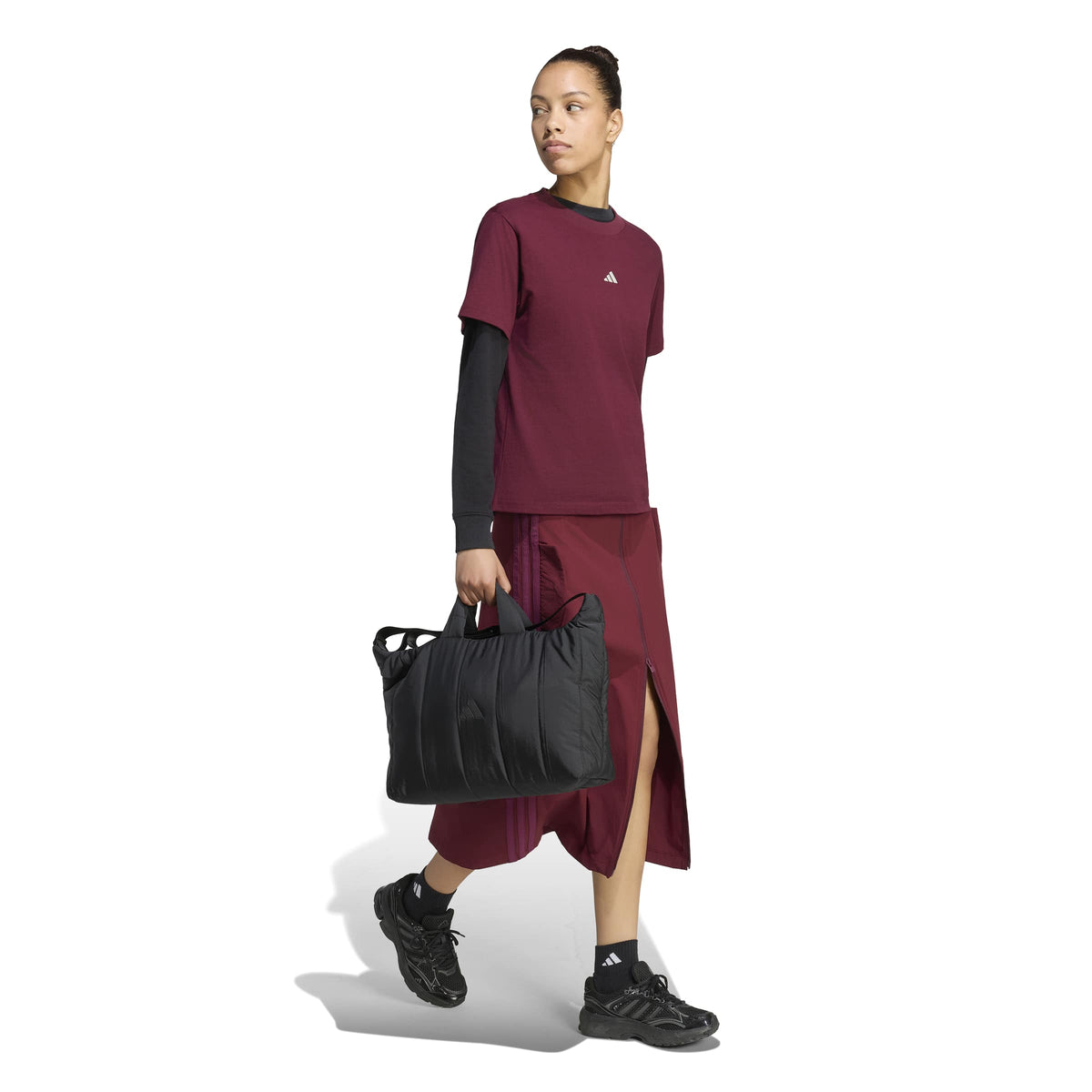 adidas Essentials Small Logo Cotton Womens Tee