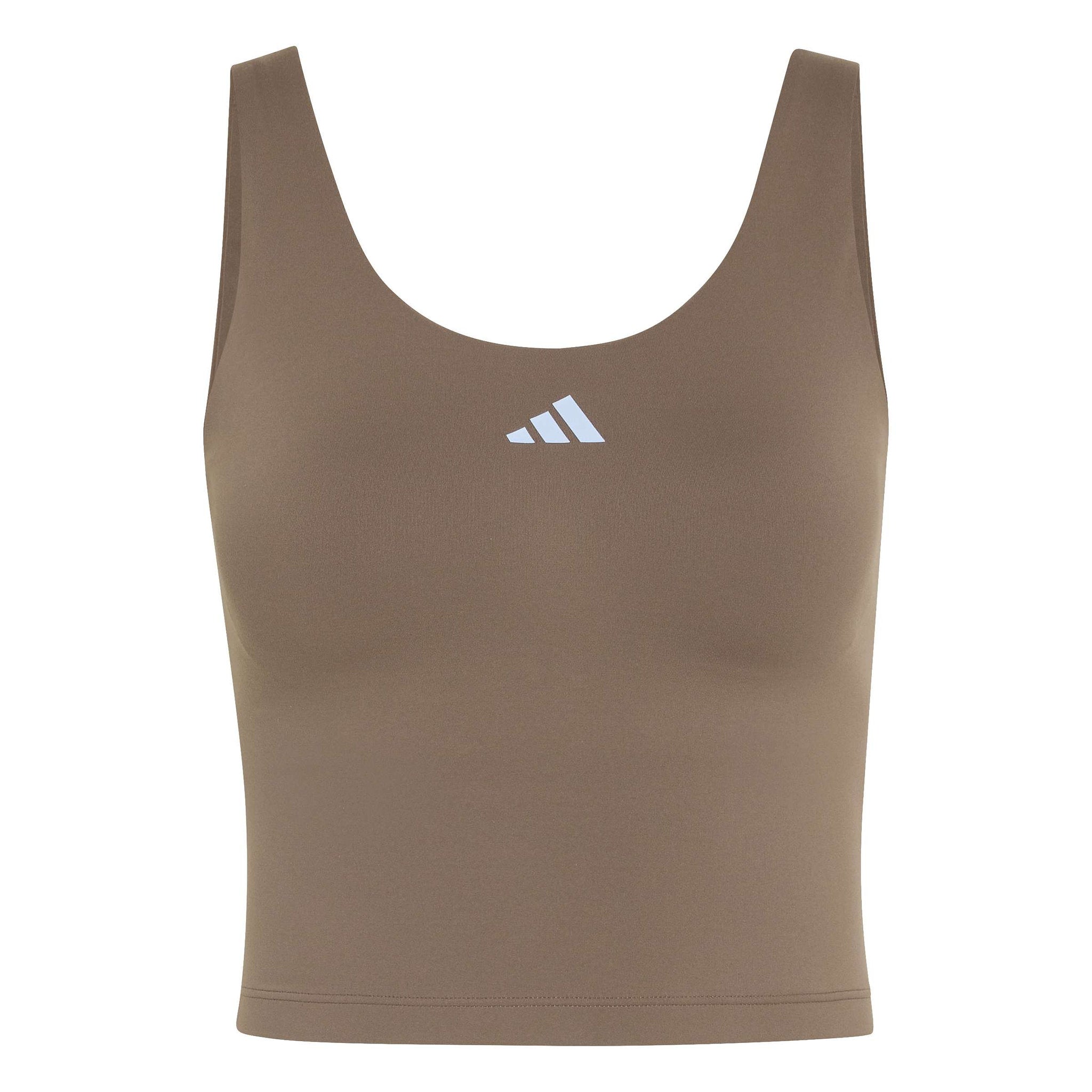 adidas 3 Stripes Studio All Me Light Support Womens Tank