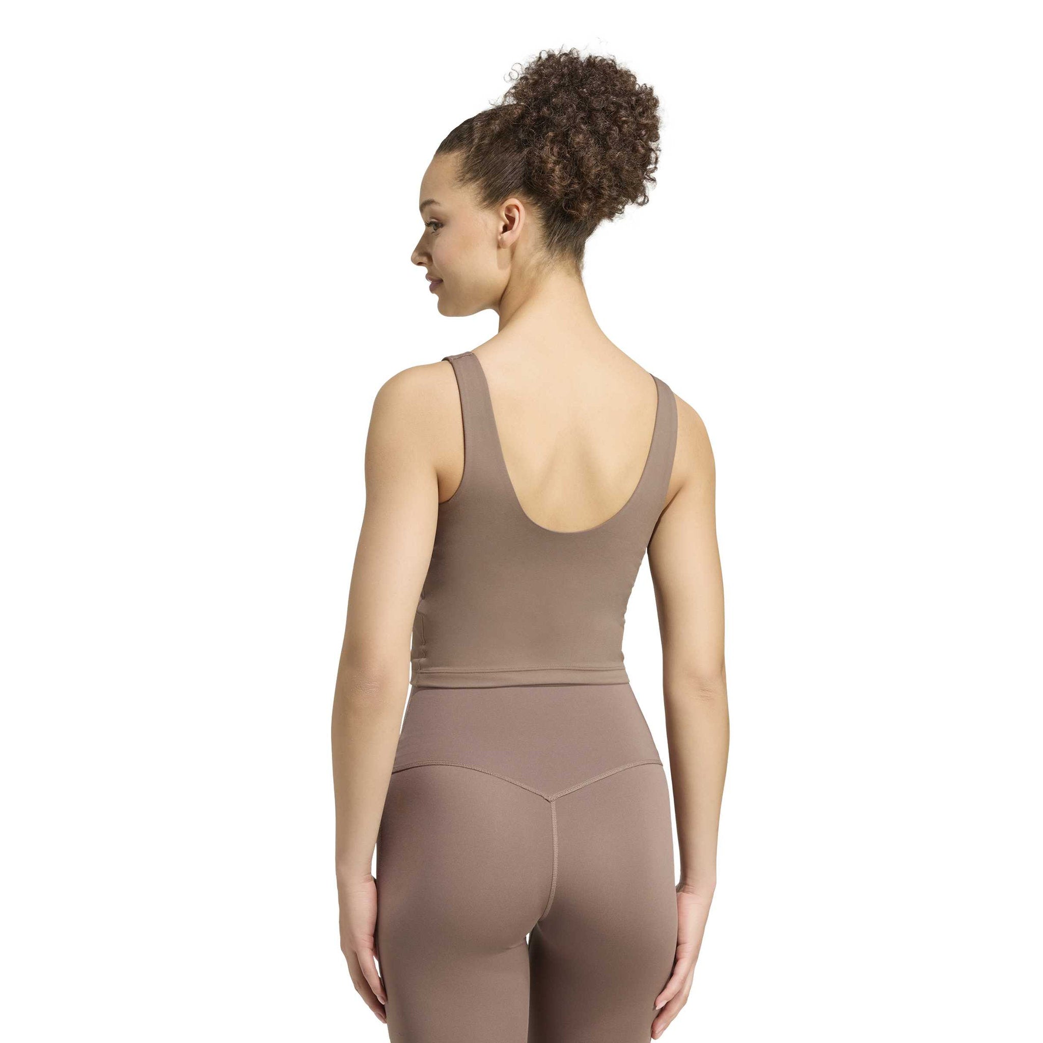adidas 3 Stripes Studio All Me Light Support Womens Tank
