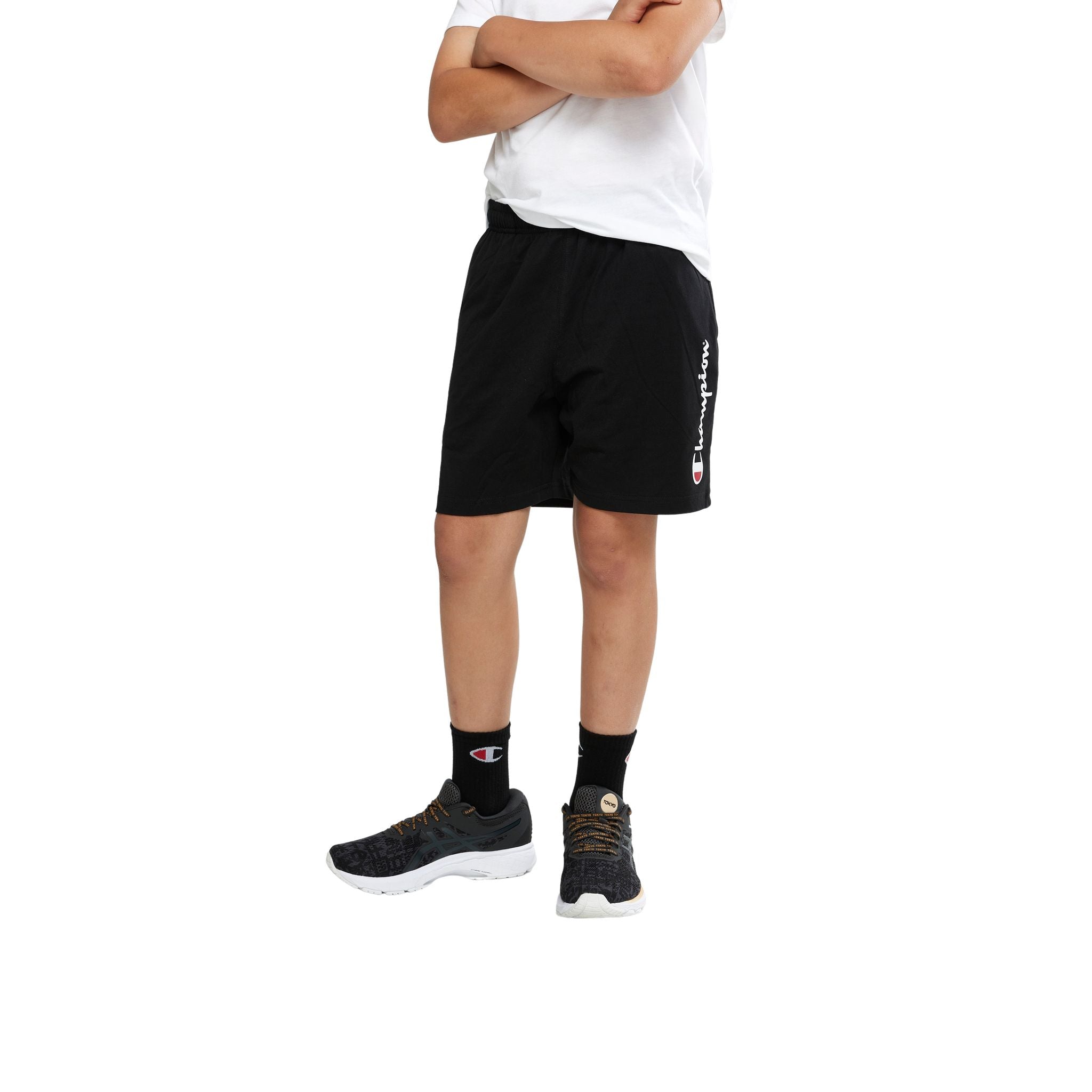 Champion Script Boys Jersey Shorts