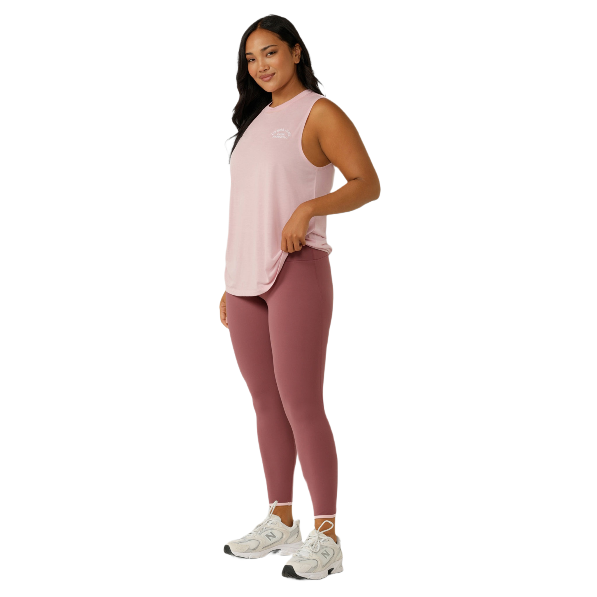 Lorna Jane Lotus Womens Muscle Tank