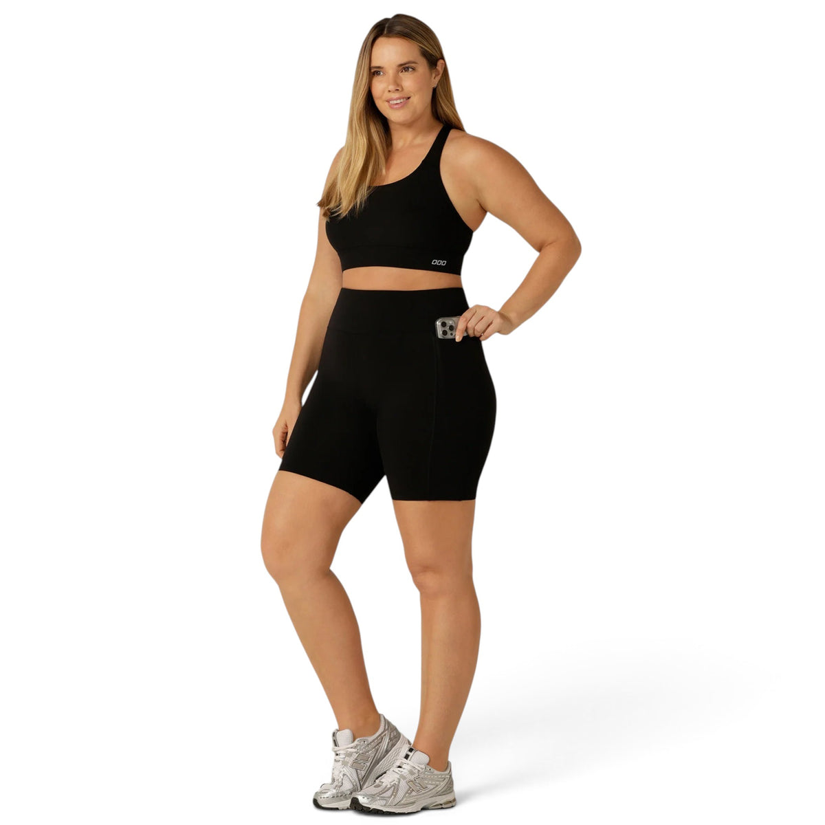 Lorna Jane Amy Phone Pocket Tech Womens Bike Shorts