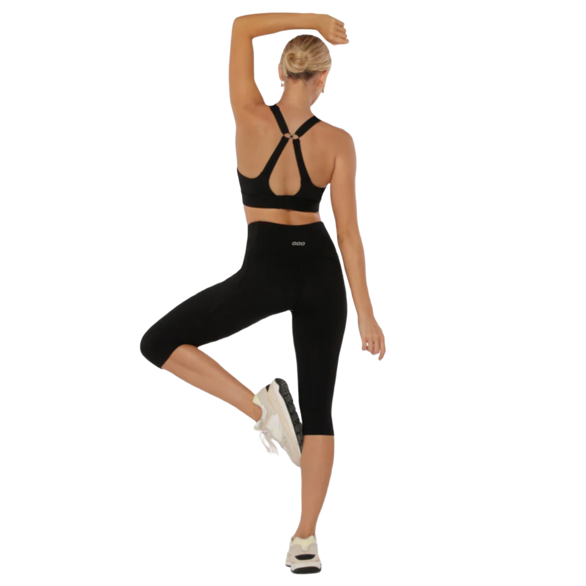 Lorna Jane Amy Phone Pocket 3/4 Tech Womens Tights