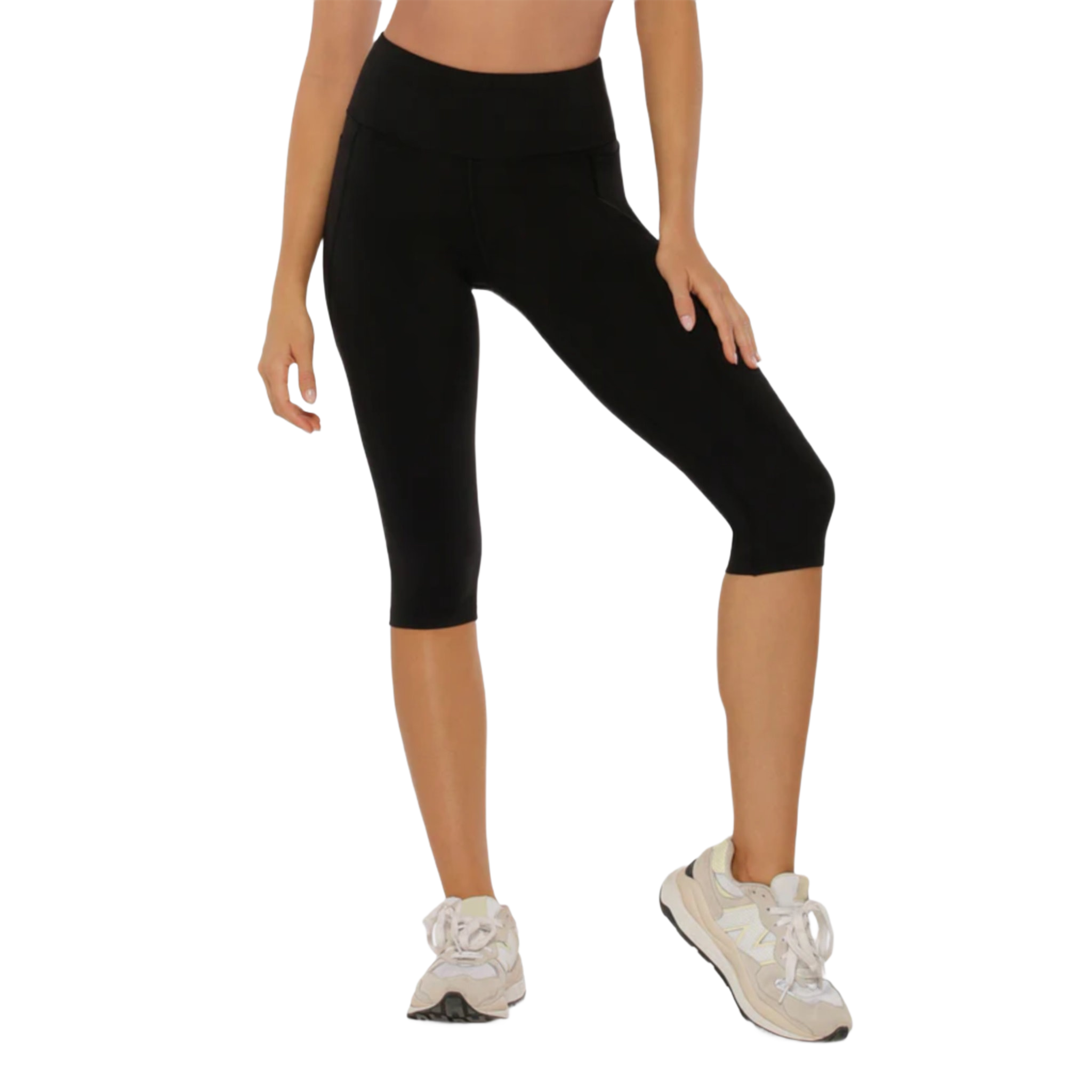 Lorna Jane Amy Phone Pocket 3/4 Tech Womens Tights