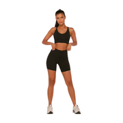Lorna Jane Lotus No Chafe 16cm Womens Bike Shorts
