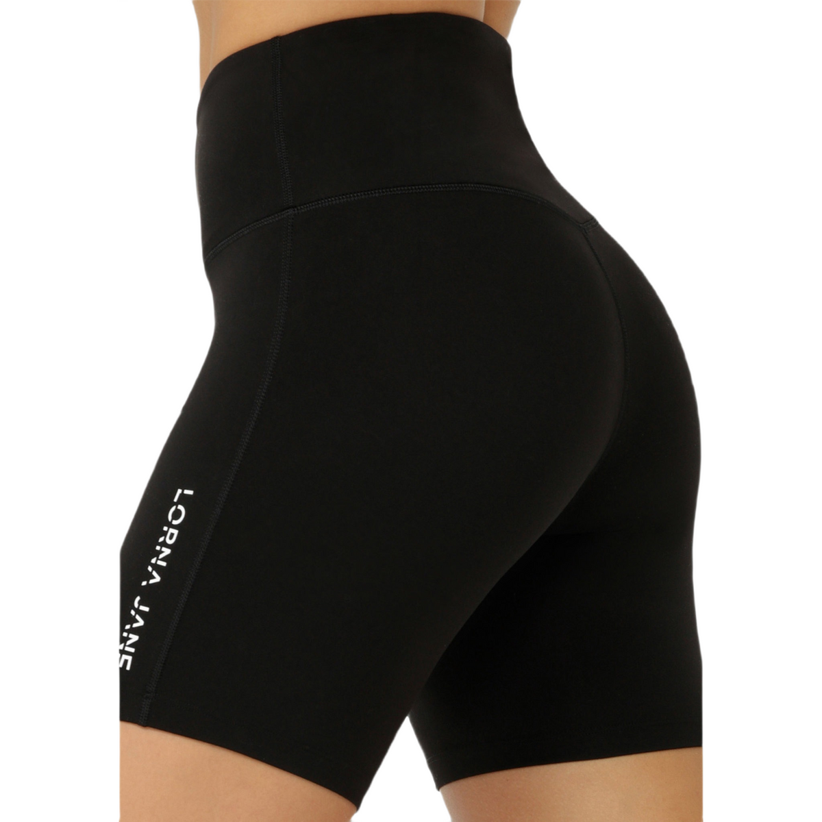 Lorna Jane Lotus No Chafe 16cm Womens Bike Shorts