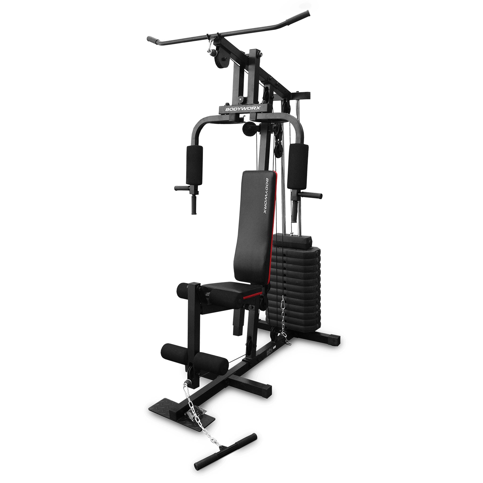 Bodyworx 200lb Home Gym - Black - One Size | INTERSPORT