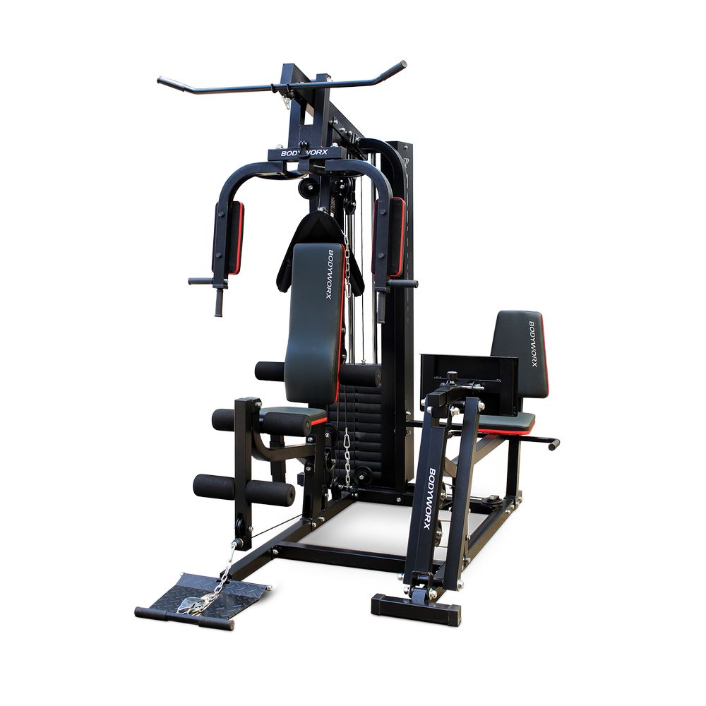Bodyworx 215lb Home Gym with Leg Press Gym