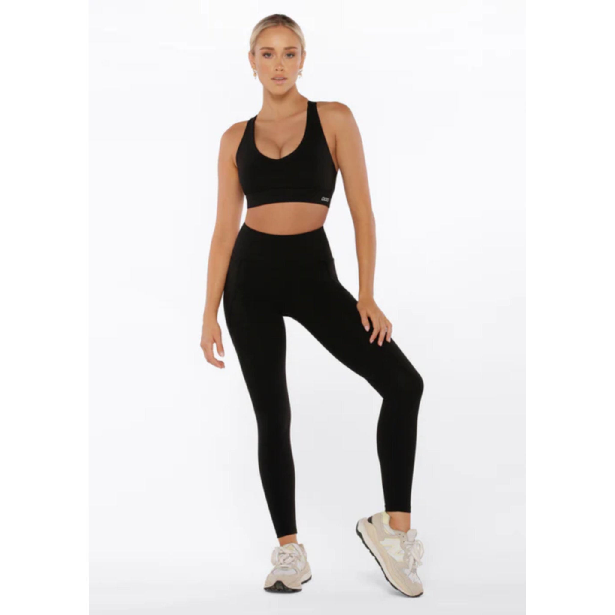 Lorna Jane Amy Phone Pocket Womens Full Length Tech Tights