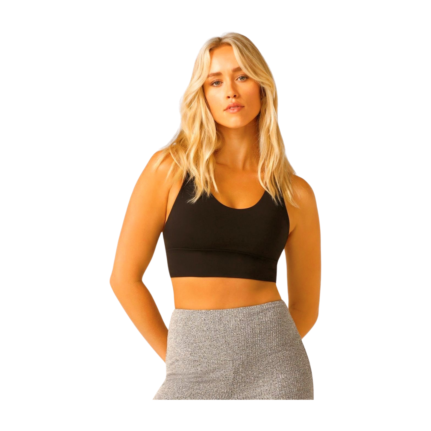 Lorna Jane Lotus Longline Womens Sports Bra