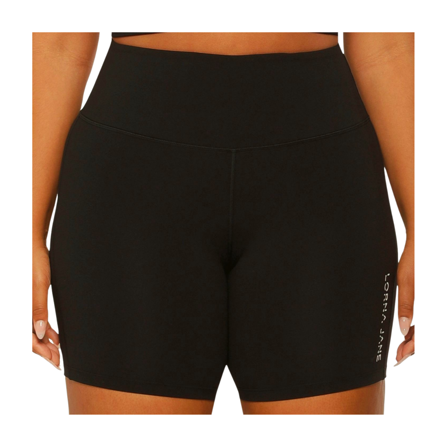 Lorna Jane Lotus No Chafe 16cm Womens Bike Shorts