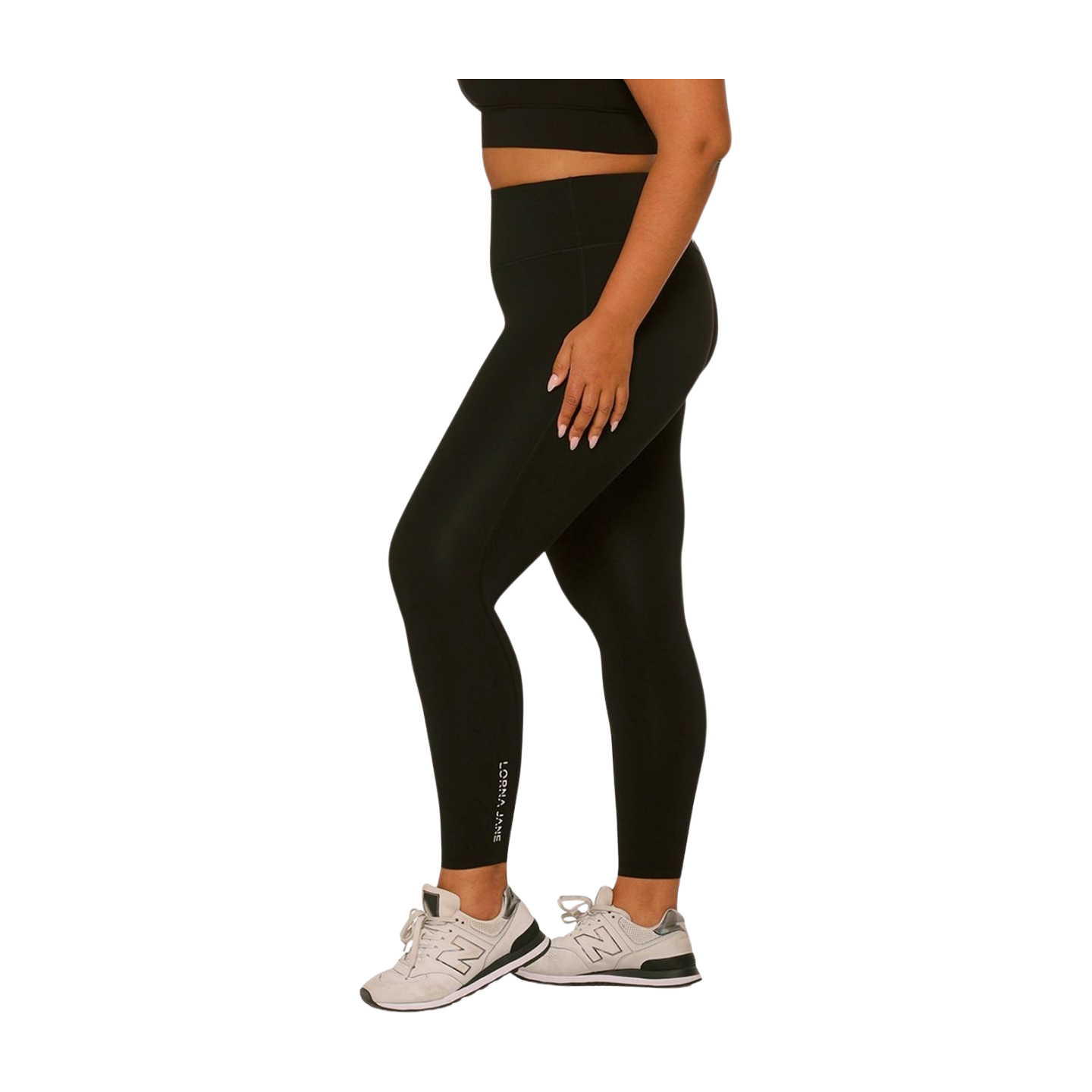 Lorna Jane Lotus No Chafe Full Length Womens Tights