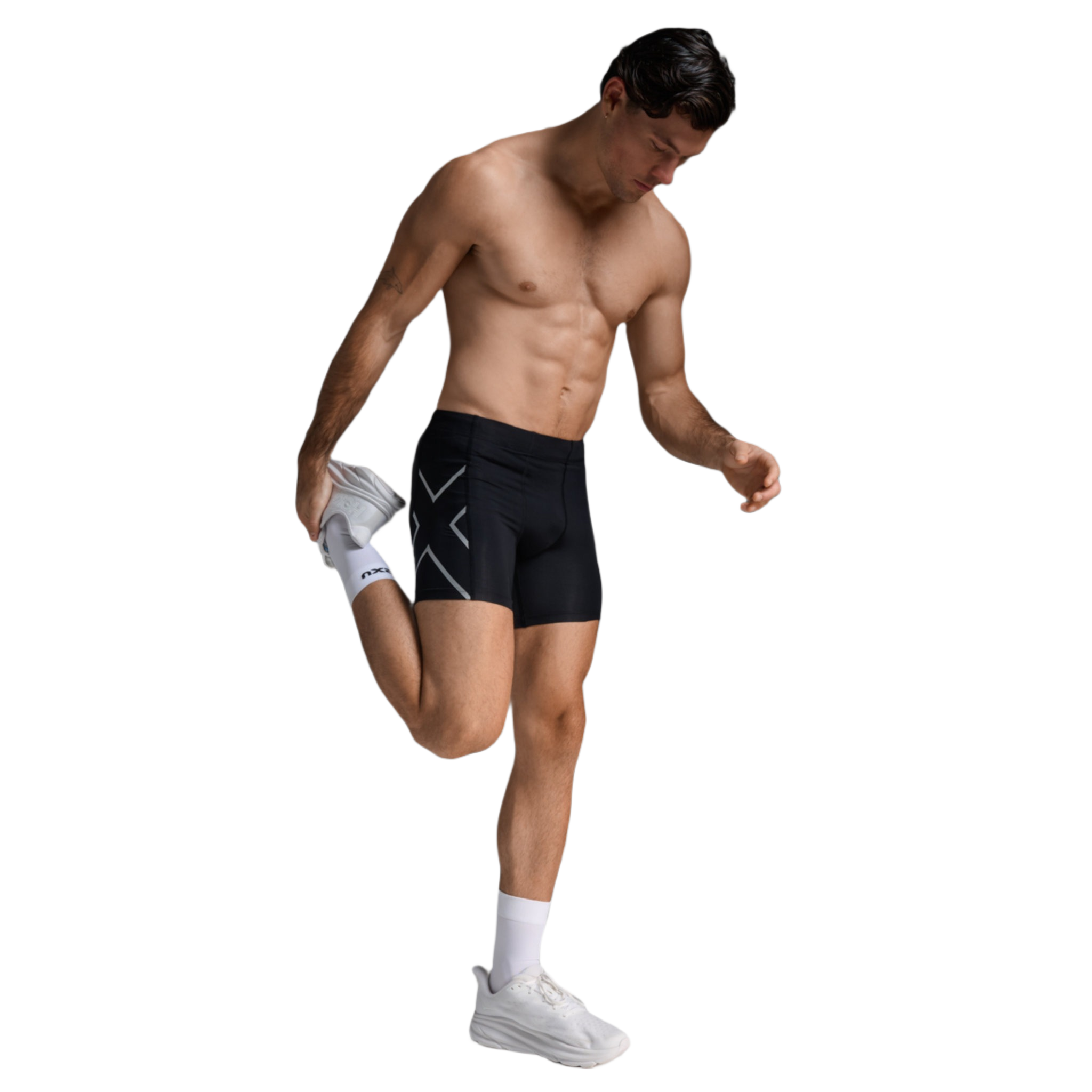 2XU Core Mens Compression 1/2 Shorts