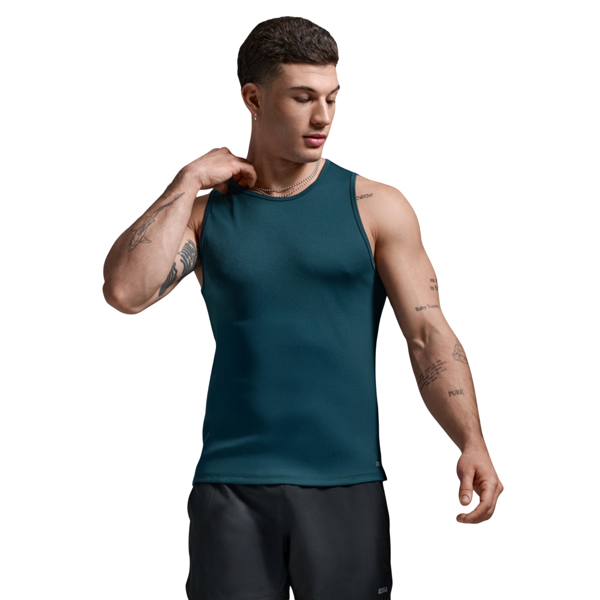 2XU Aero Mesh Mens Tank