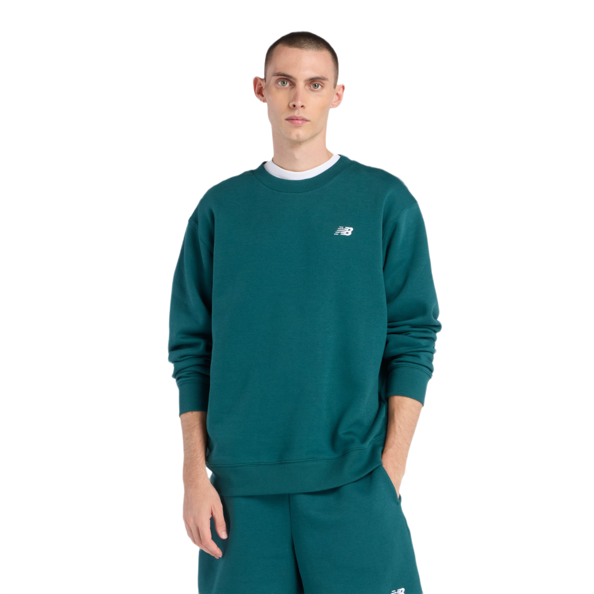 New Balance Reimagined Fleece Mens Crew