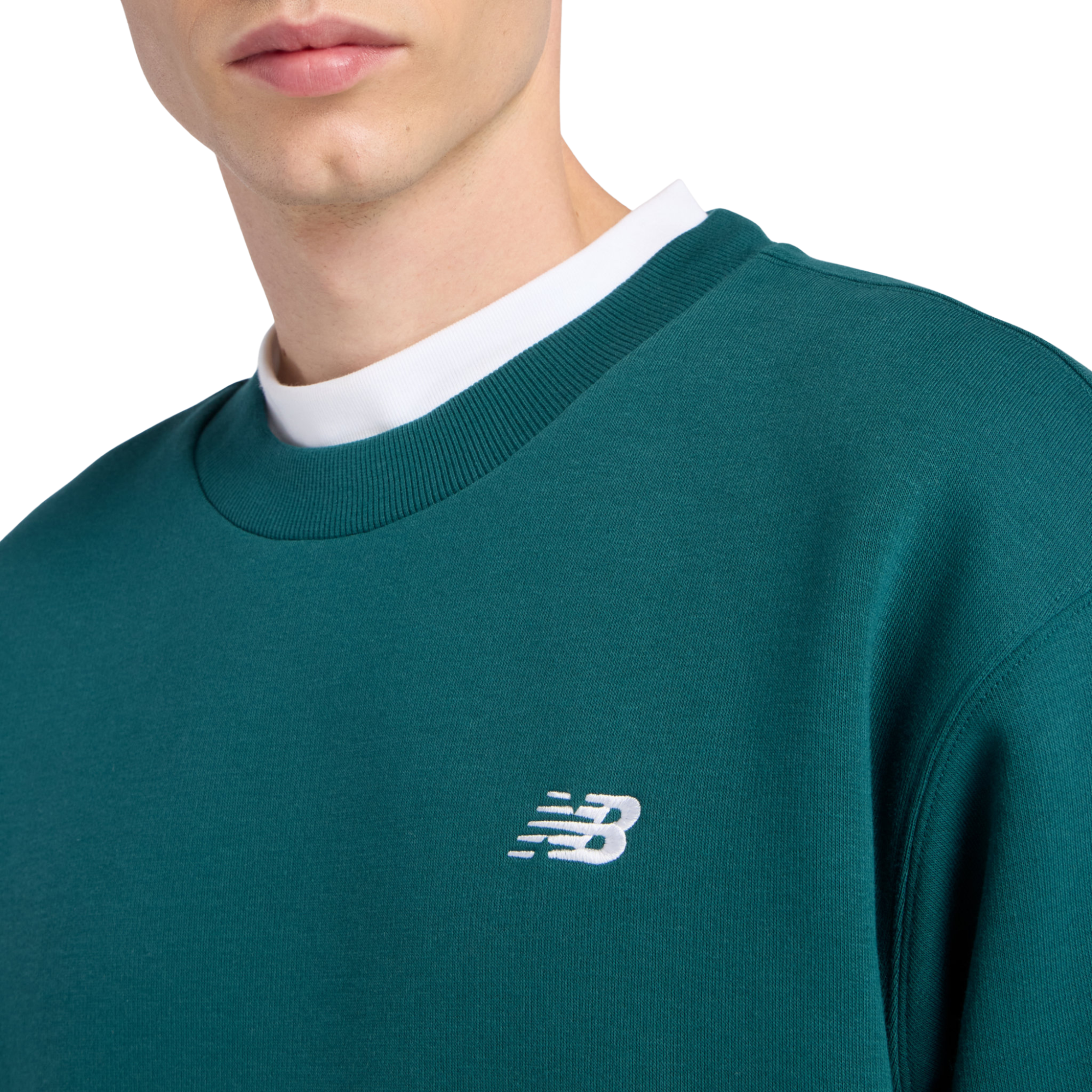 New Balance Reimagined Fleece Mens Crew