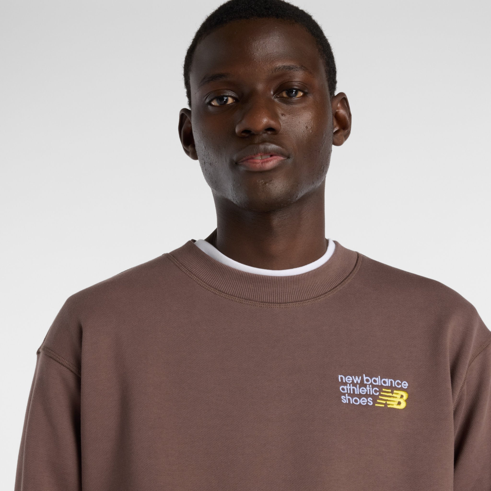 New Balance Athletics Premium Logo Mens Crew