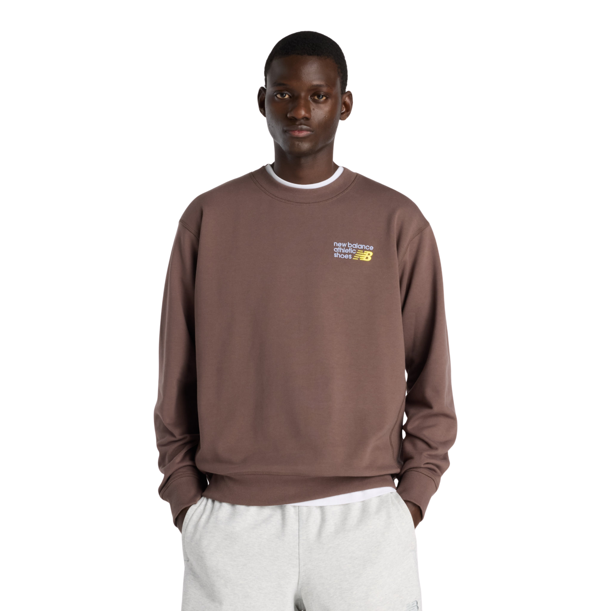New Balance Athletics Premium Logo Mens Crew