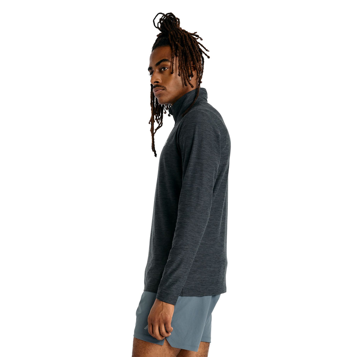 New Balance Sport Essentials Space Dye Mens Quarter-Zip