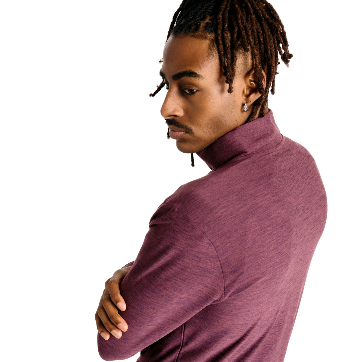New Balance Sport Essentials Space Dye Mens Quarter-Zip