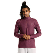 New Balance Sport Essentials Space Dye Mens Quarter Zip