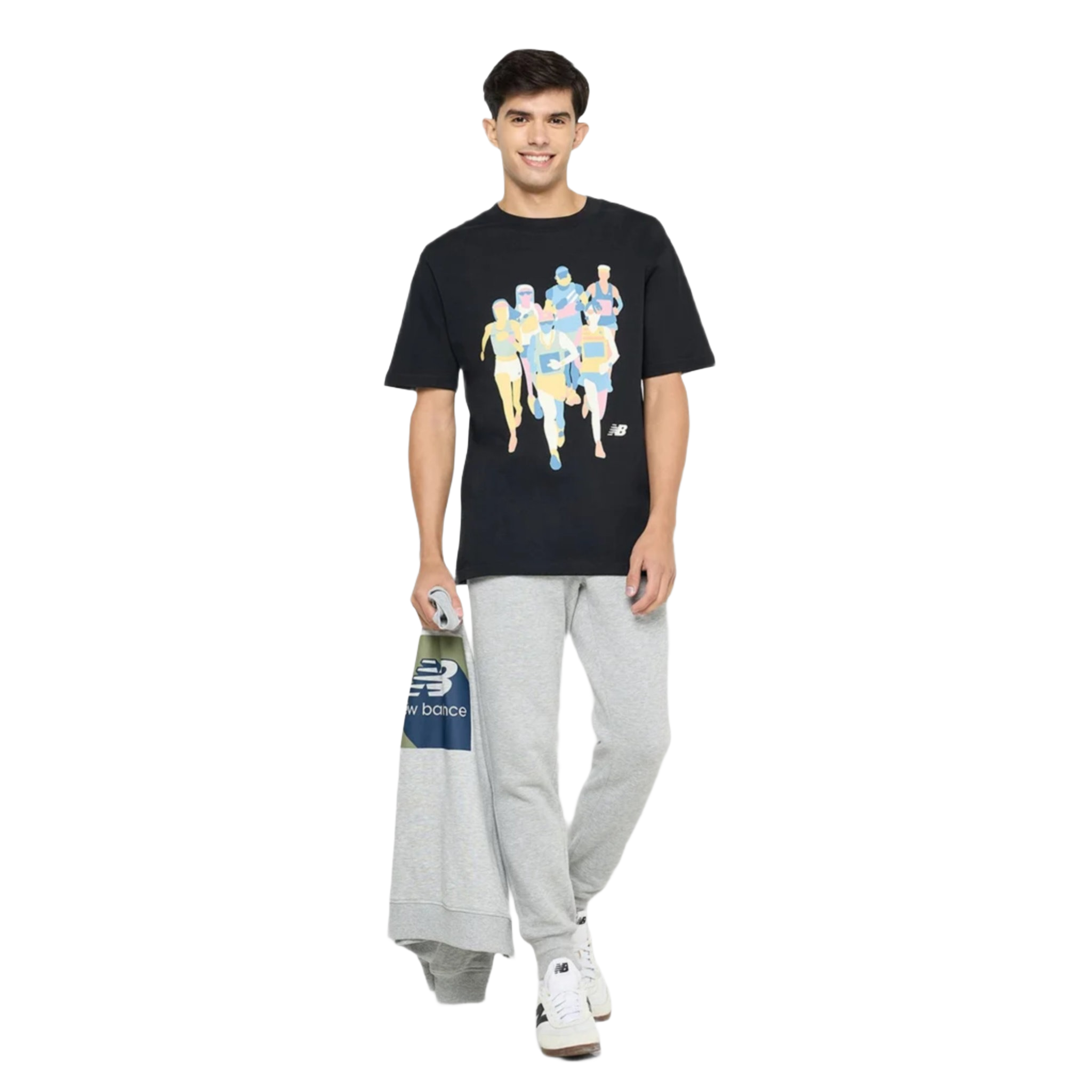 New Balance Athletics System That Runs Mens Tee