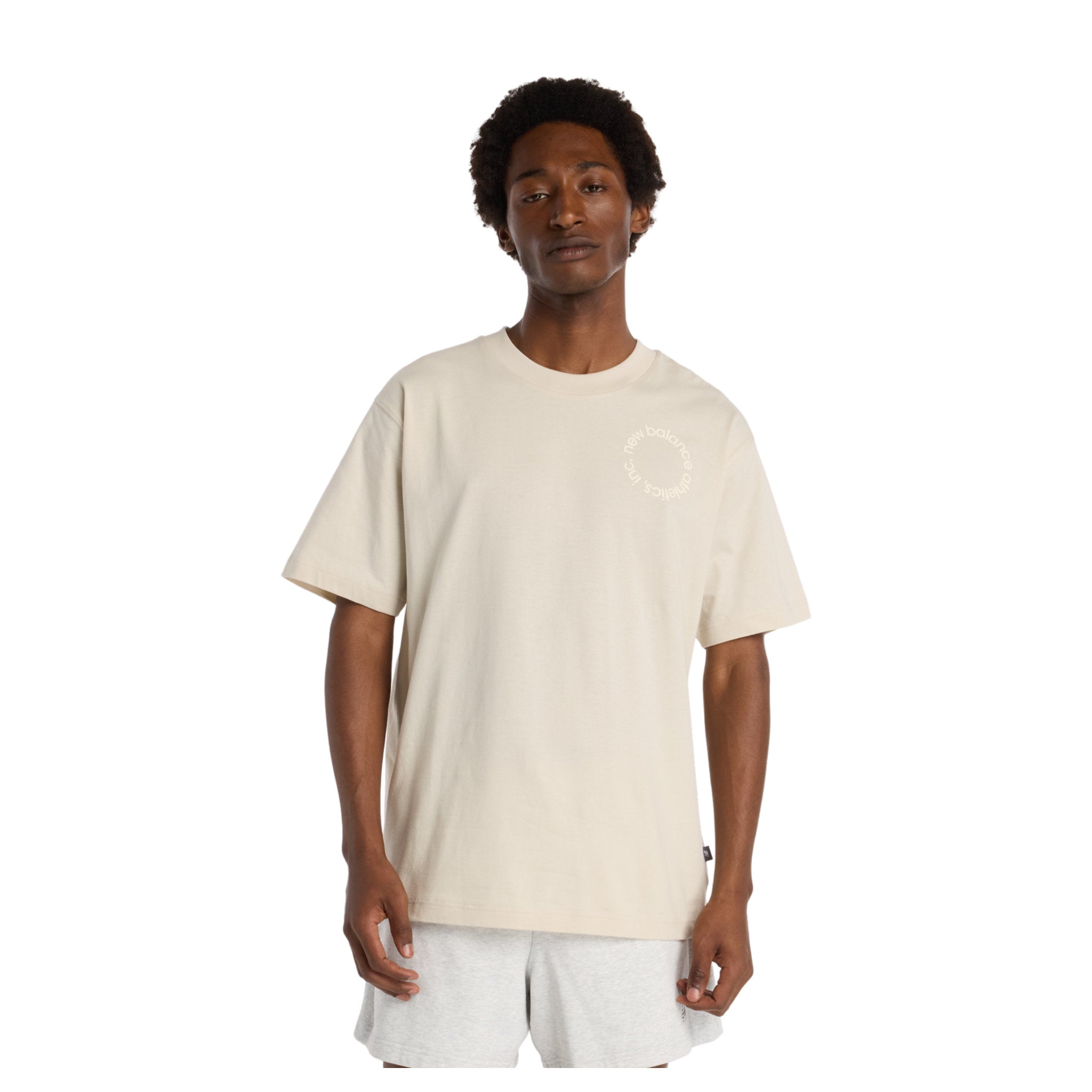 New Balance Circular Logo Mens Tee