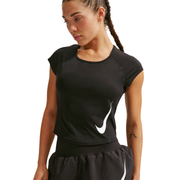 Nike Tempo Swoosh Dri-FIT Cap-Sleeve Womens Running Tee