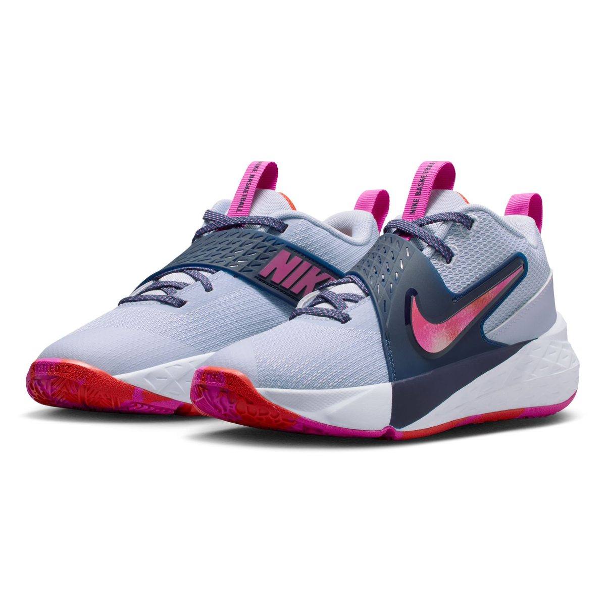 Nike Team Hustle D 12 GS Kids Basketball Shoes