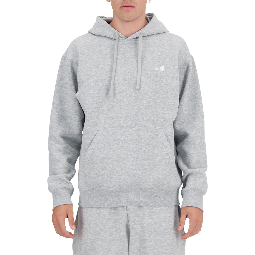 New Balance Brushed Small Logo Mens Hoodie