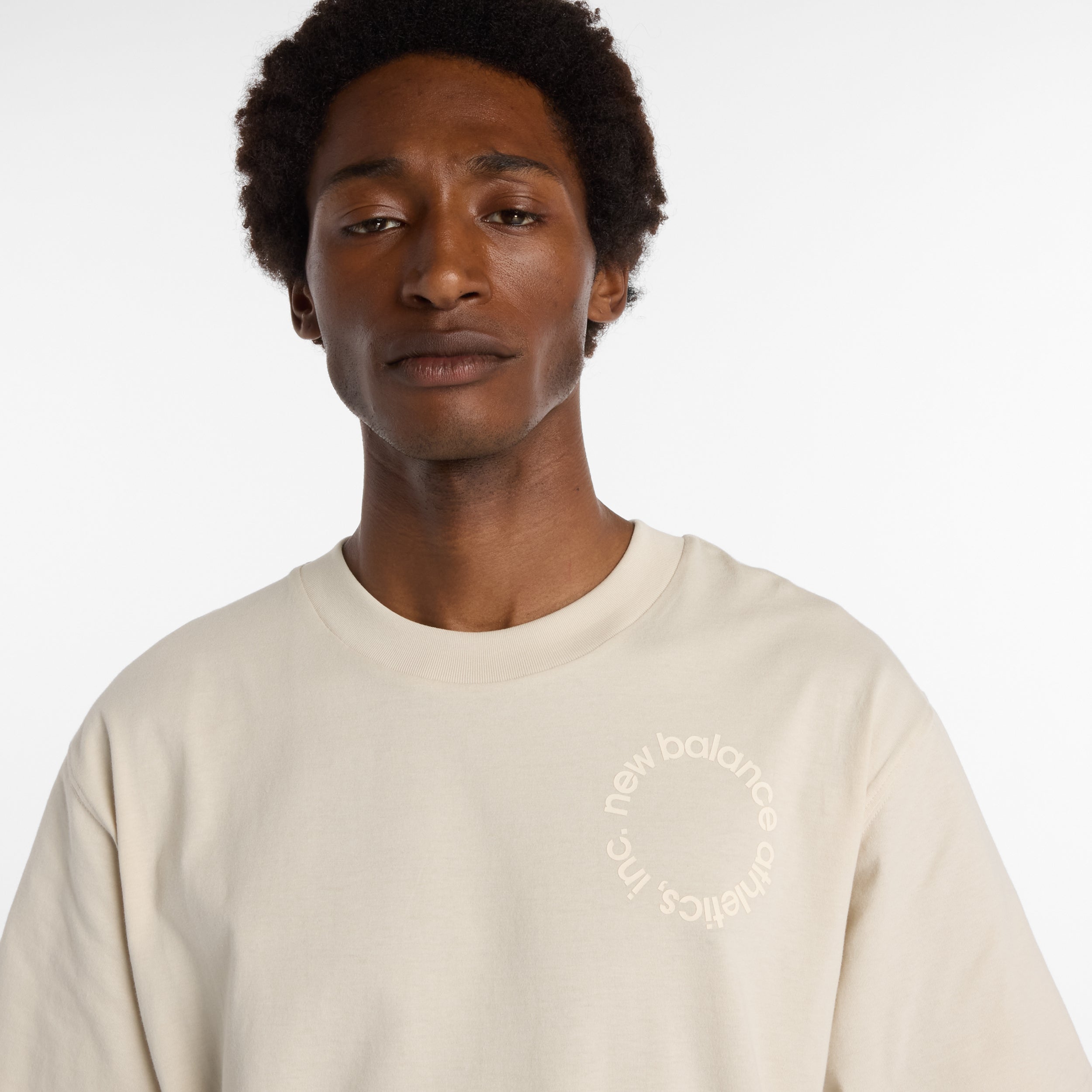 New Balance Circular Logo Mens Tee