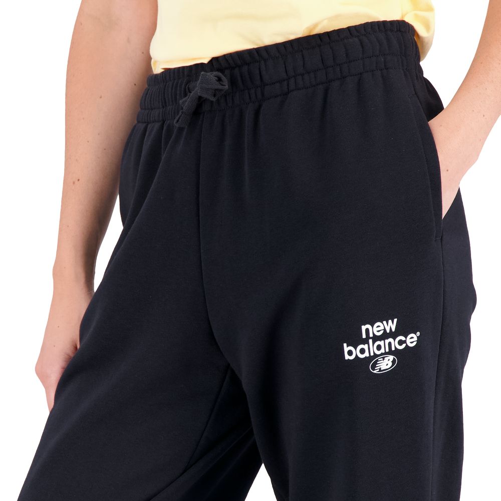 New Balance Essentials Graphic Brushed Fleece Womens Pants