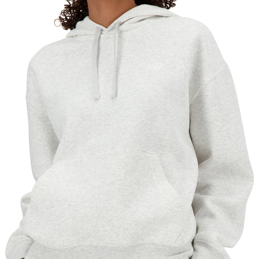 New Balance Fleece Small Logo Womens Hoodie