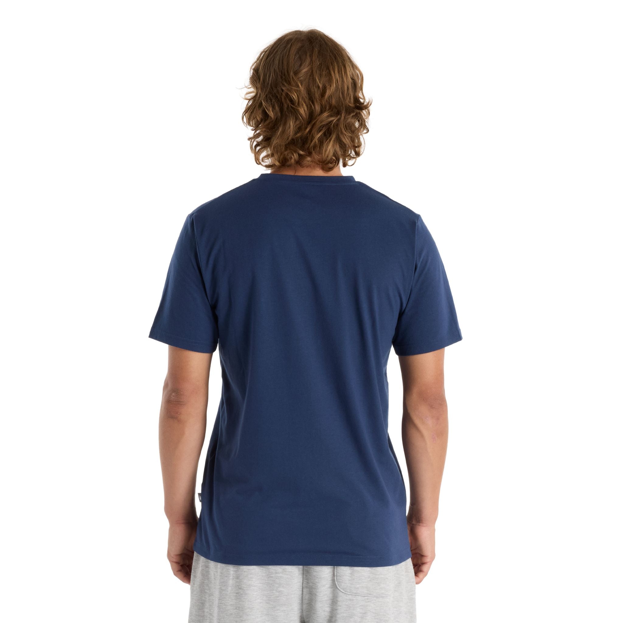 New Balance Heathertech Logo Mens Tee