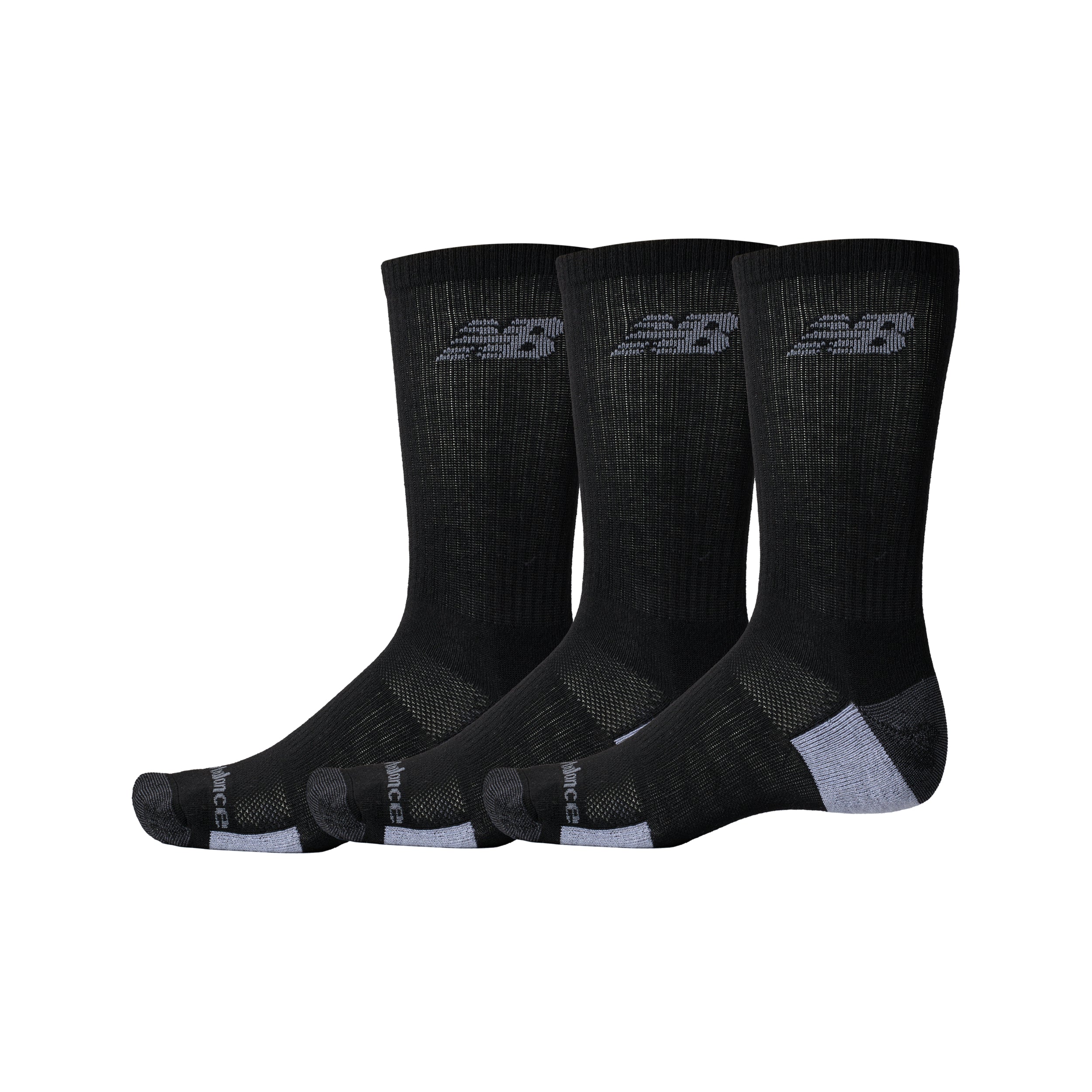 New Balance Performance Cushioned Crew 3 Pack