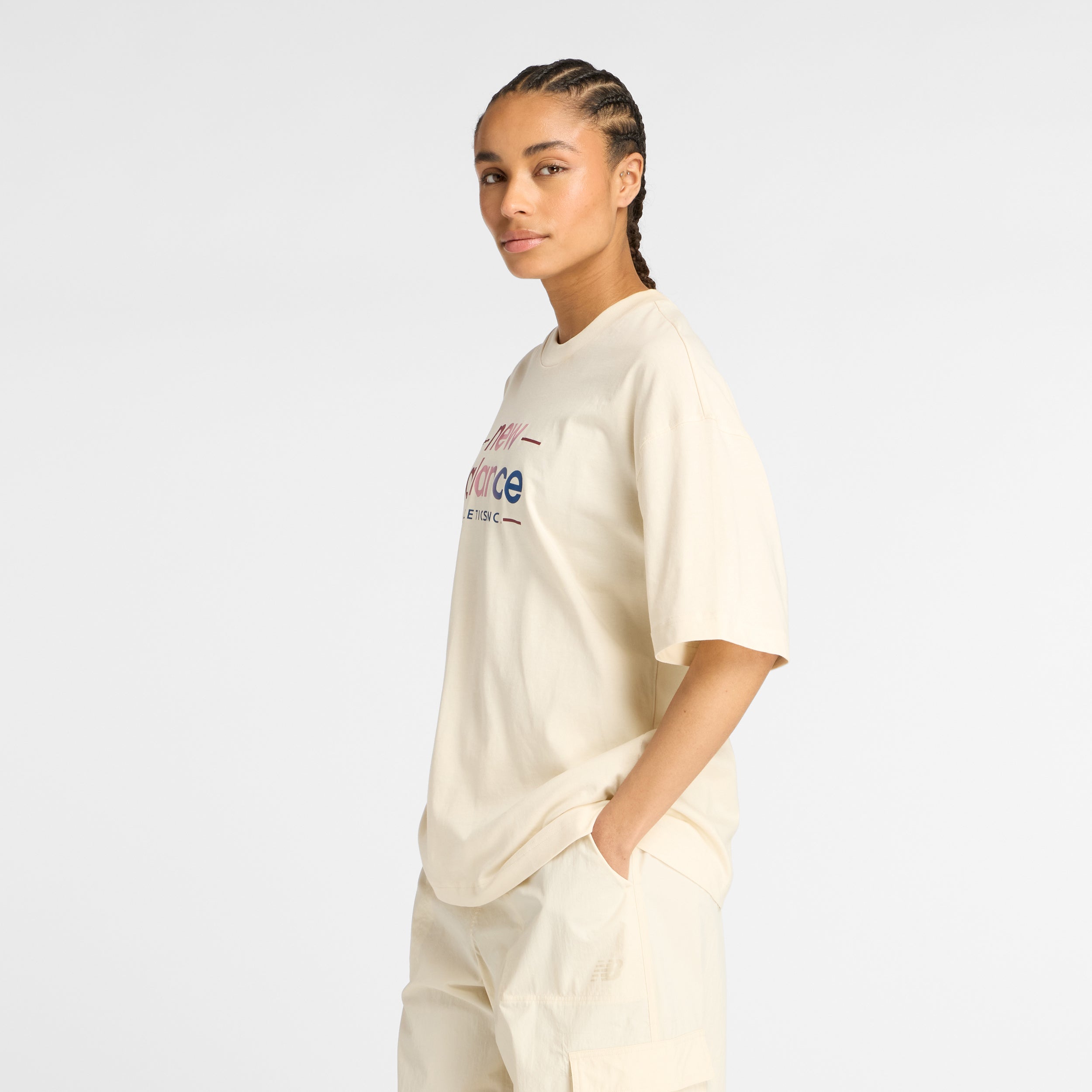 New Balance Reimagined Womens Oversized Tee