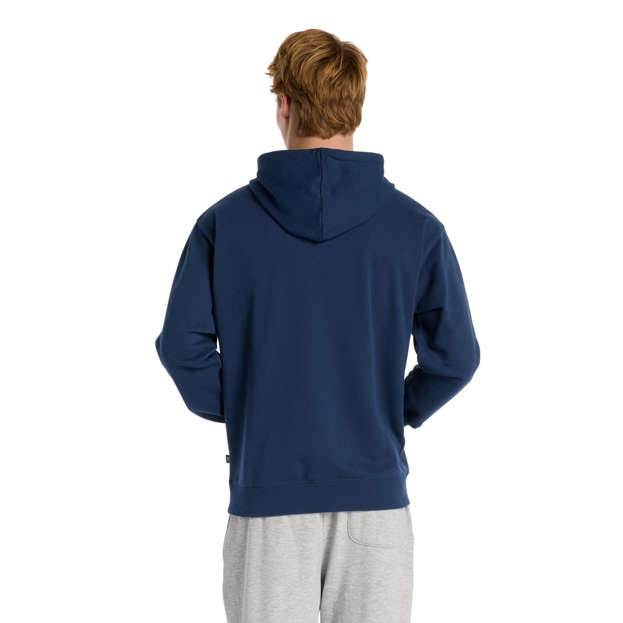 New Balance Relaxed Linear Athletics Mens Hoodie